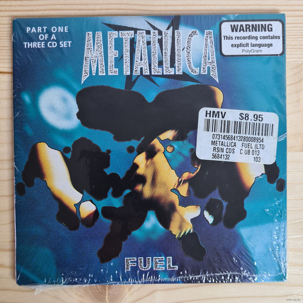 Metallica - Fuel (CD, Australia, 1998, лицензия) Part 1 of a 3 CD set  Cardboard. Купить в Минске — Музыка Ay.by. Лот 5035533089